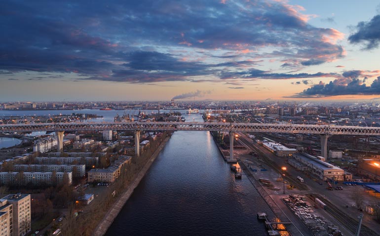 ST. PETERSBURG, YÜKSEK HIZLI BATI ÇEVREYOLU 4